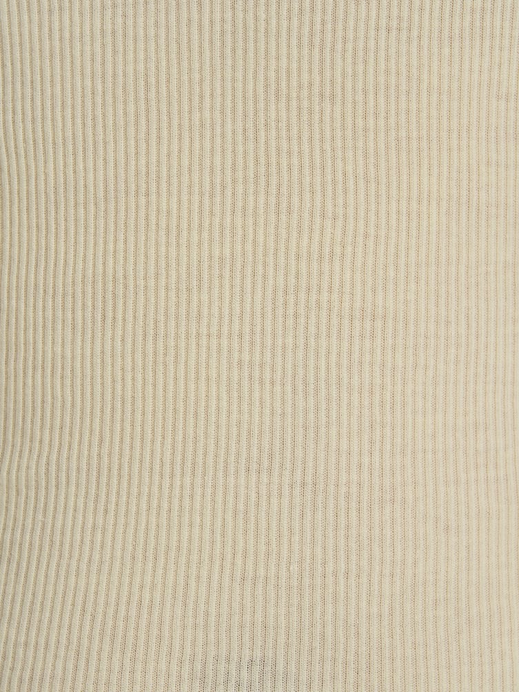 Майка в рубчик с бантиками