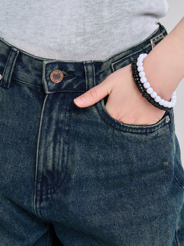 Джинсы широкие Balloon