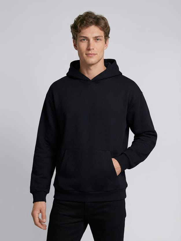 Худи свободного кроя без начеса