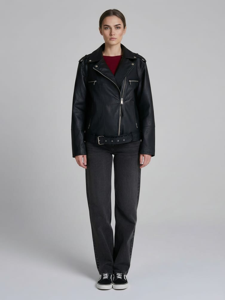 Куртка коcуха из эко кожи