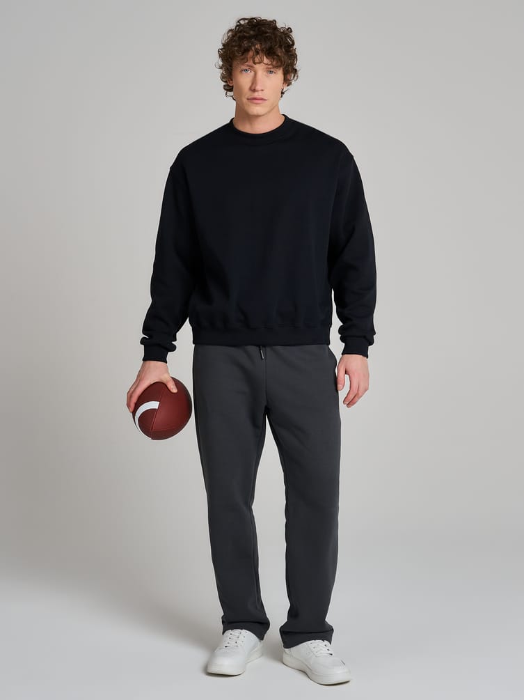 Свитшот свободный без начеса