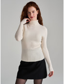 Водолазка лапша с высоким горлом