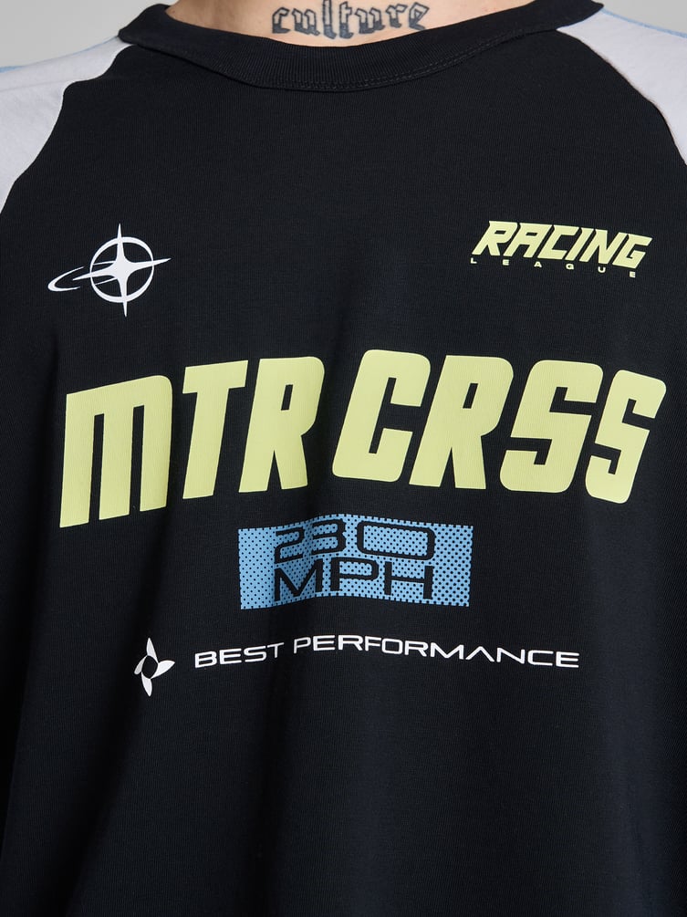 Лонгслив спортивный с надписью