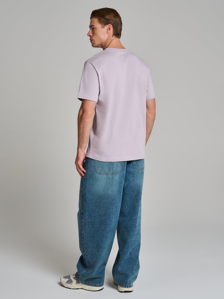 Плотная базовая классическая футболка