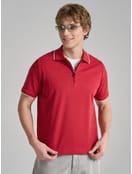 Поло хлопковое с коротким рукавом