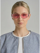 Очки имиджевые прямоугольные