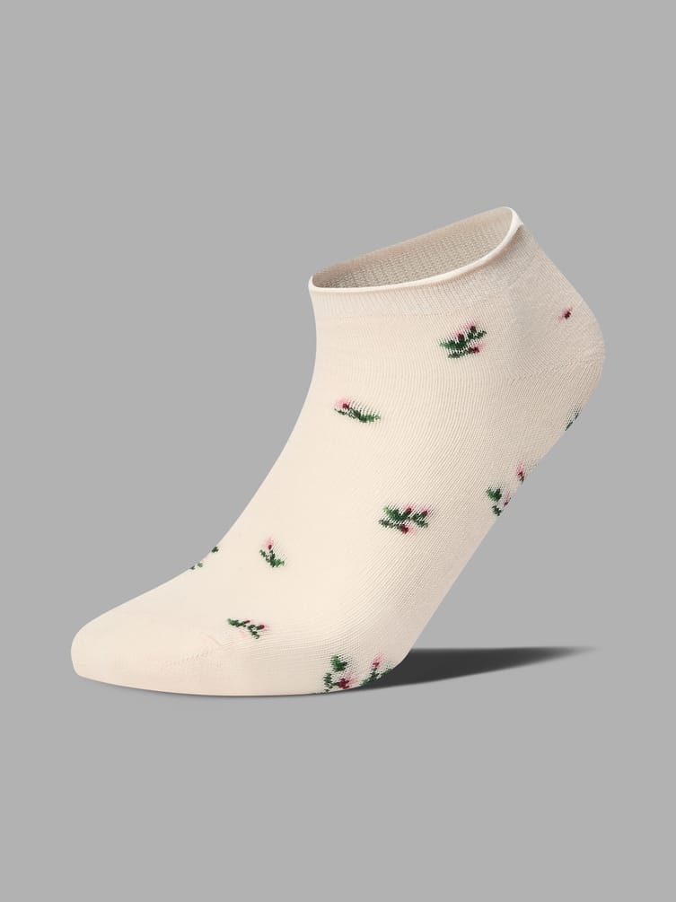 Носки - 3 пары в цветочек