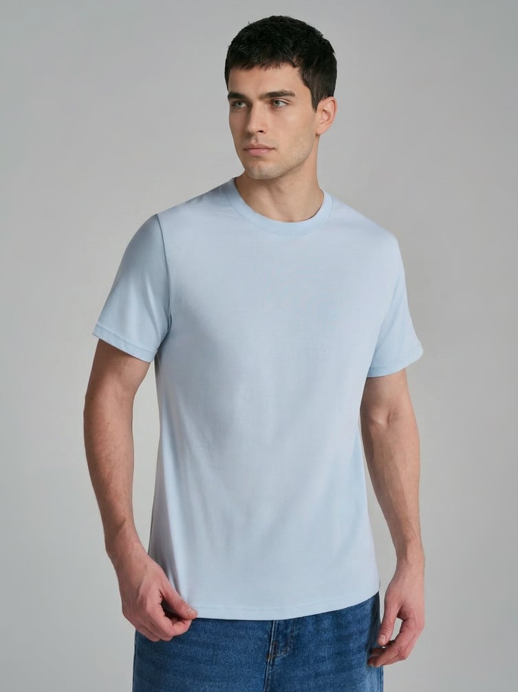 Футболка классическая из хлопка