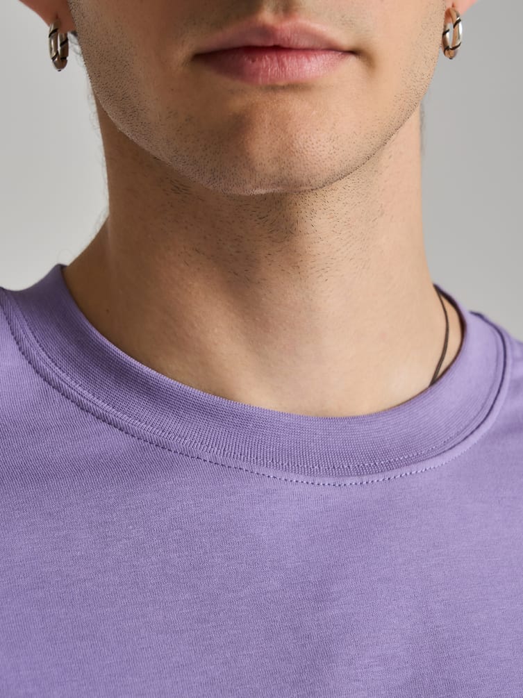 Футболка оверсайз с принтом на спине