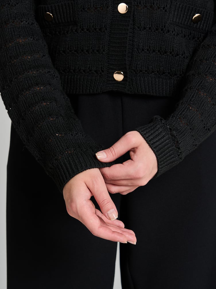 Кардиган вязаный на пуговицах