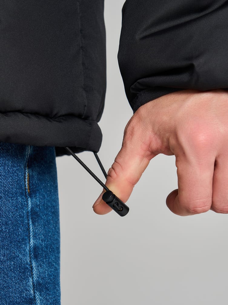 Куртка с капюшоном на синтепоне