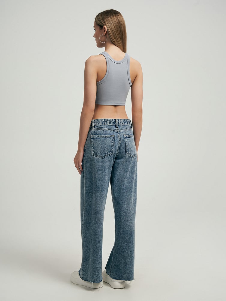 Хлопковый топ с надписью Baby Girl