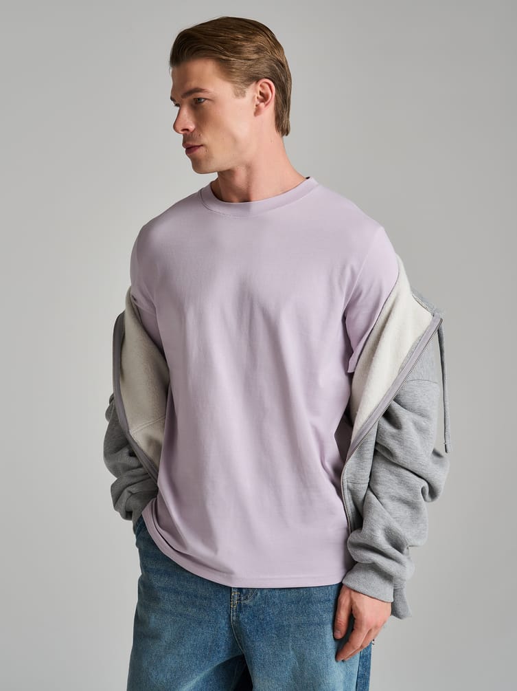 Плотная базовая классическая футболка