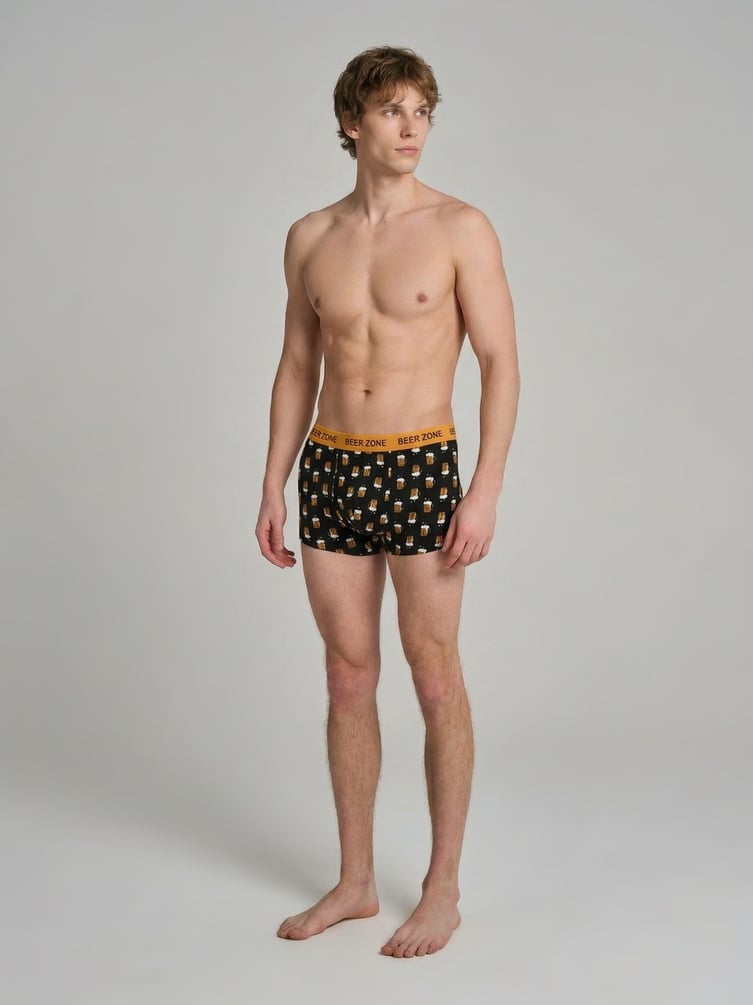 Трусы-боксеры - 2 шт. с принтом