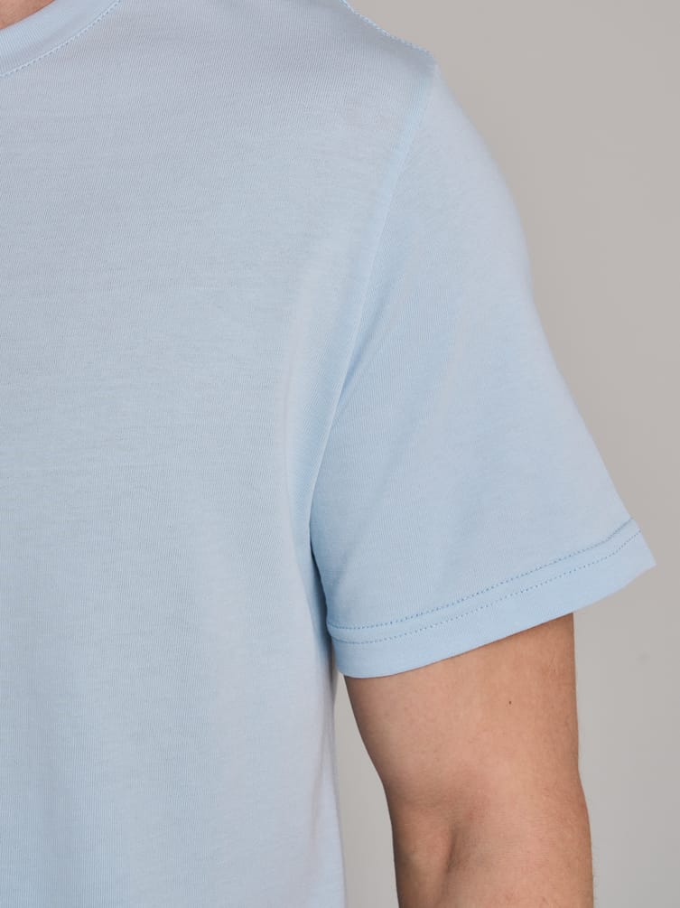 Футболка классическая из хлопка