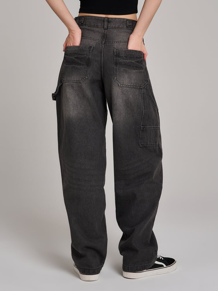 Джинсы широкие Balloon