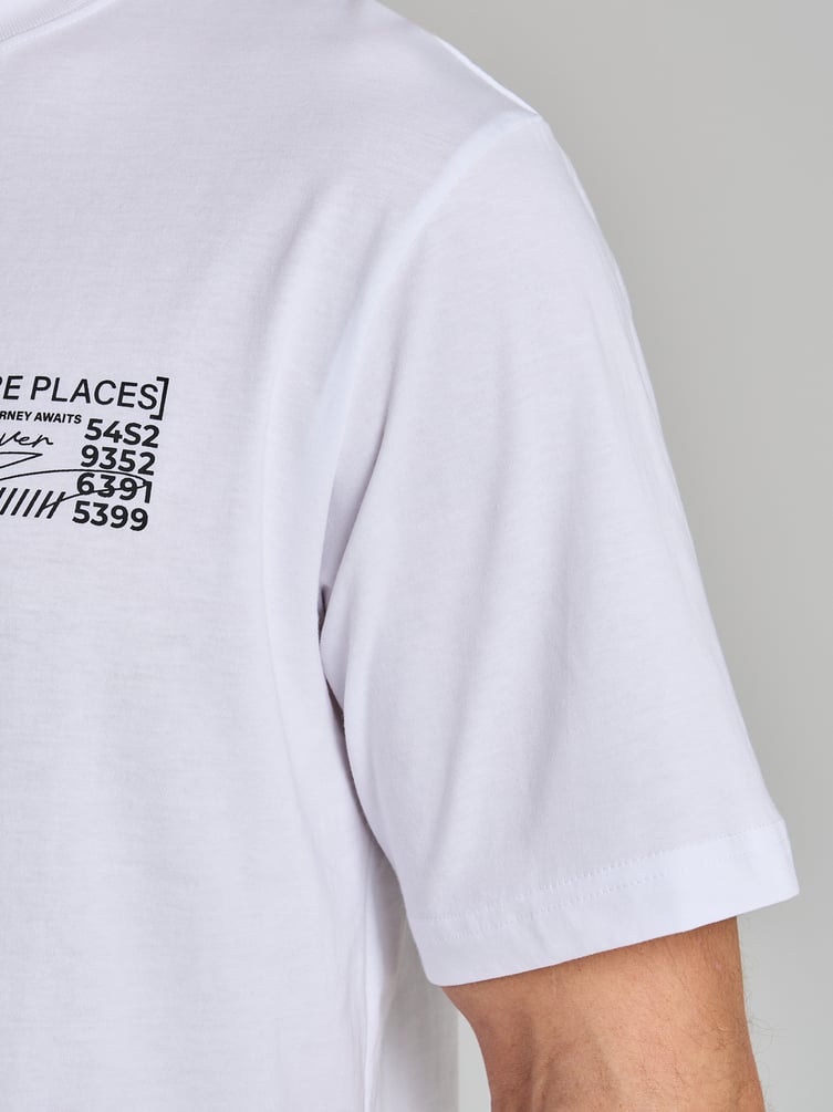 Футболка с японским принтом на спине