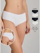 Трусы-шорты - 4 шт. бесшовные