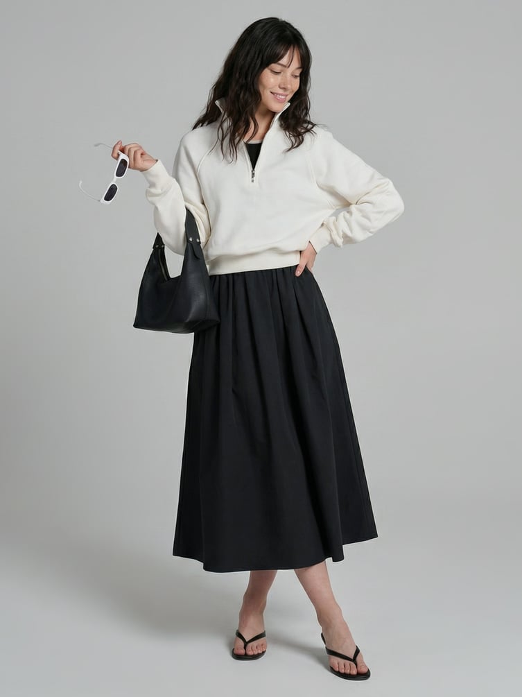 Сарафан миди летний