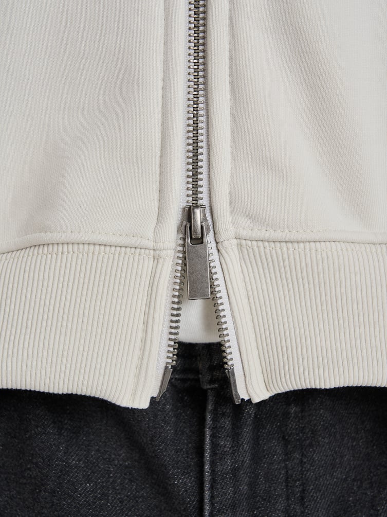 Зип худи с принтом льва на спине