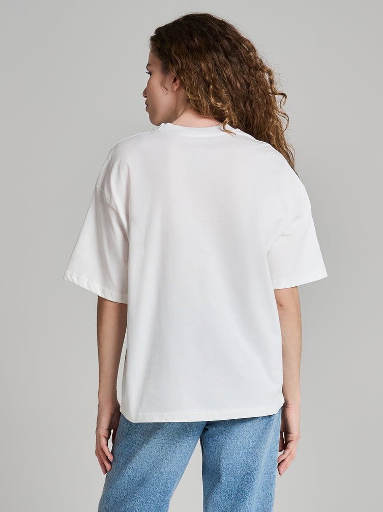 Футболка оверсайз с принтом Мосфильм