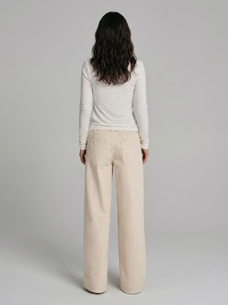 Джинсы бойфренды широкие