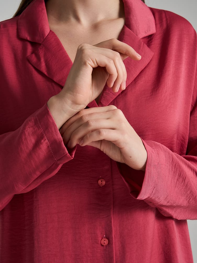 Платье-рубашка для дома