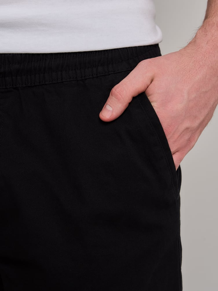 Брюки джоггеры с резинкой по низу