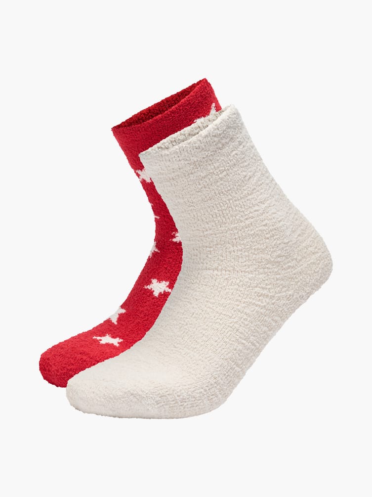 Носки - 2 пары со звездочками