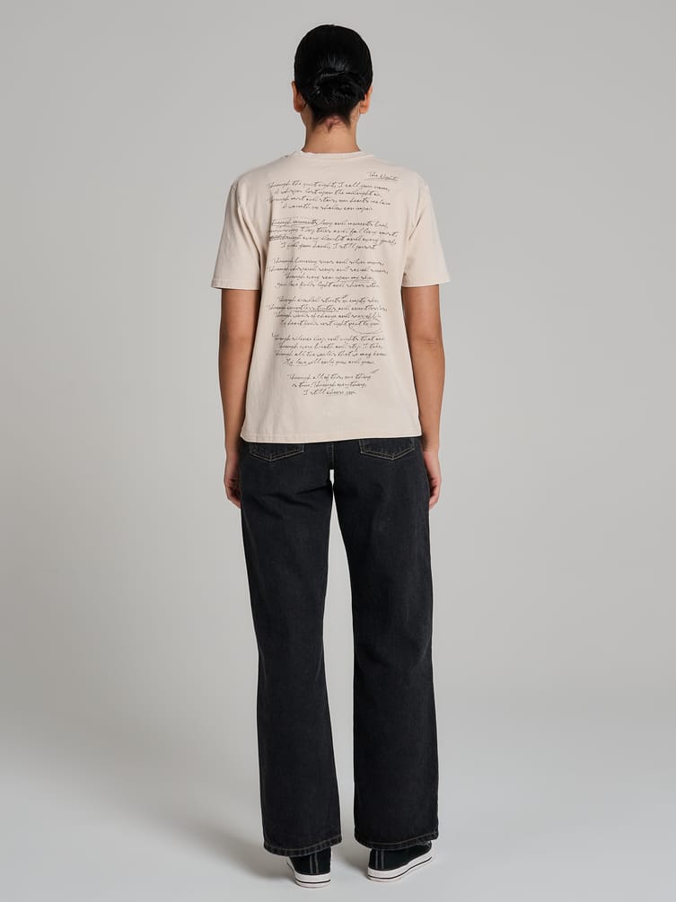 Футболка варенка с надписью на спине