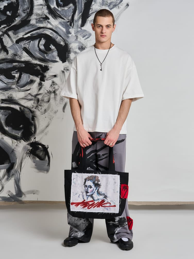 Сумка с принтом Макс Борисов