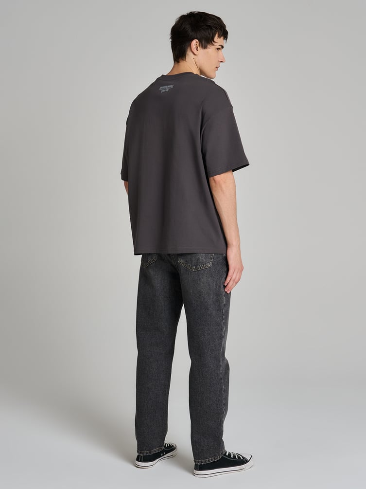 Футболка оверсайз с принтом Мосфильм