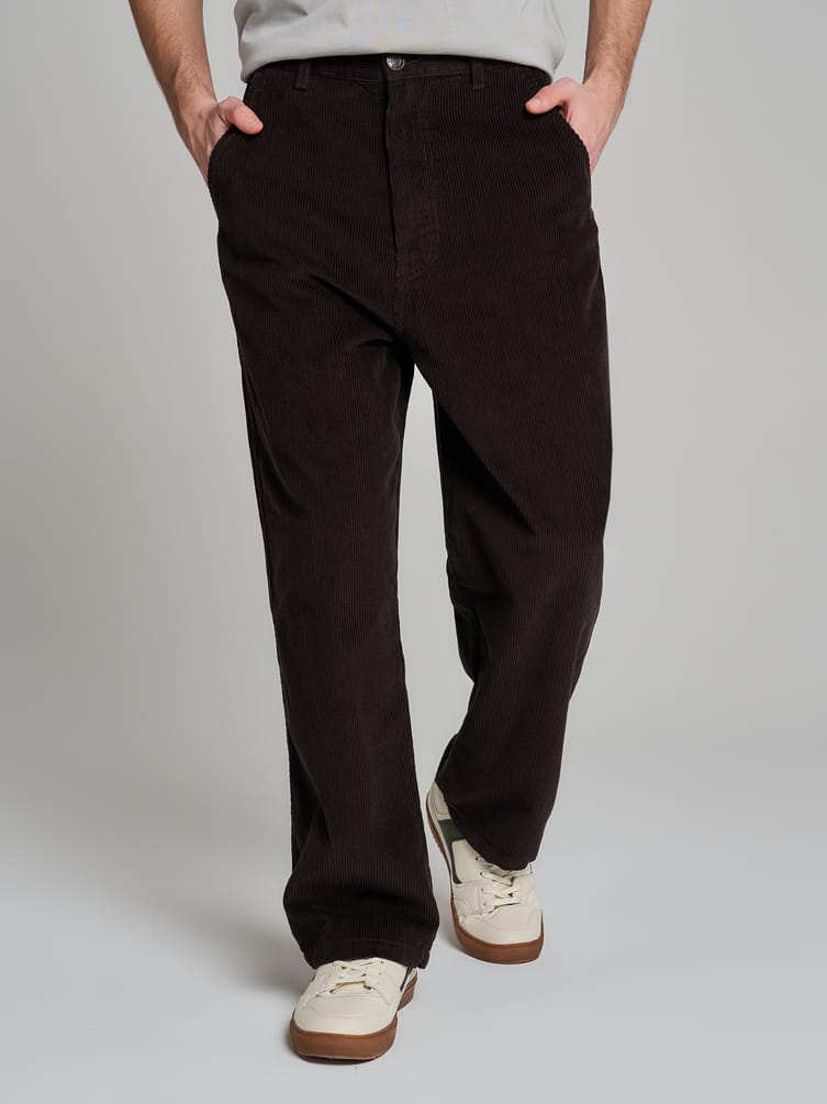 Брюки вельветовые прямые