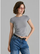 Футболка приталенная с коротким рукавом