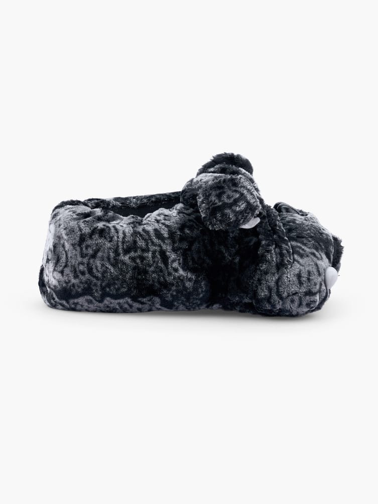 Плюшевые тапки-игрушки бульдоги