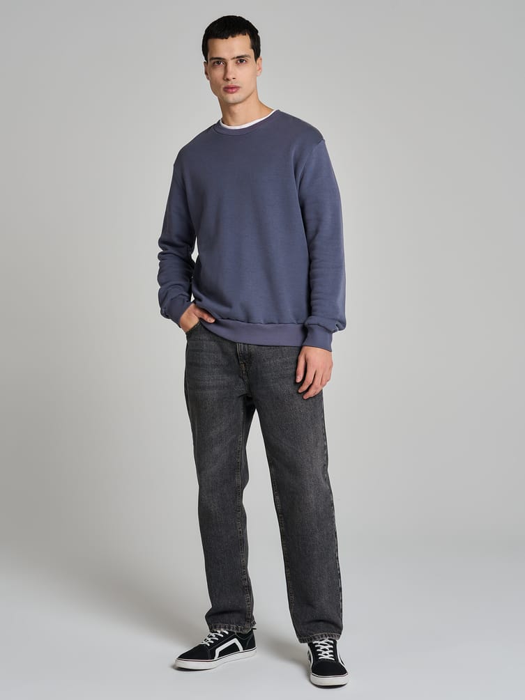 Утепленный свитшот с начесом