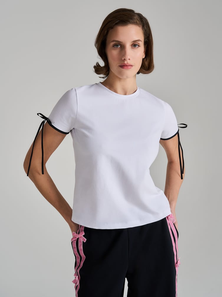 Футболка классическая с бантиками