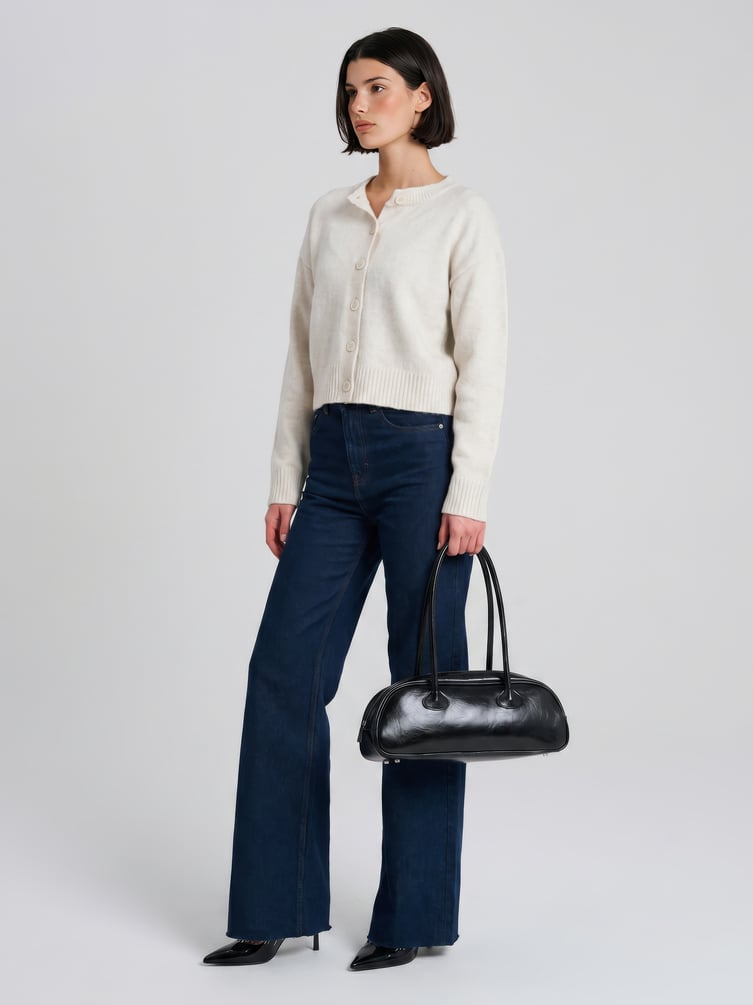 Джинсы wide leg широкие