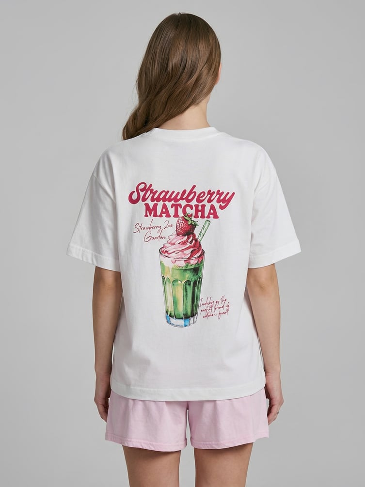 Пижама с принтом и шортами