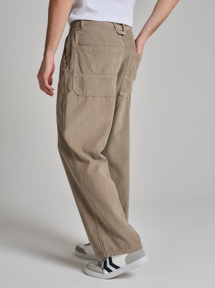 Брюки вельветовые прямые