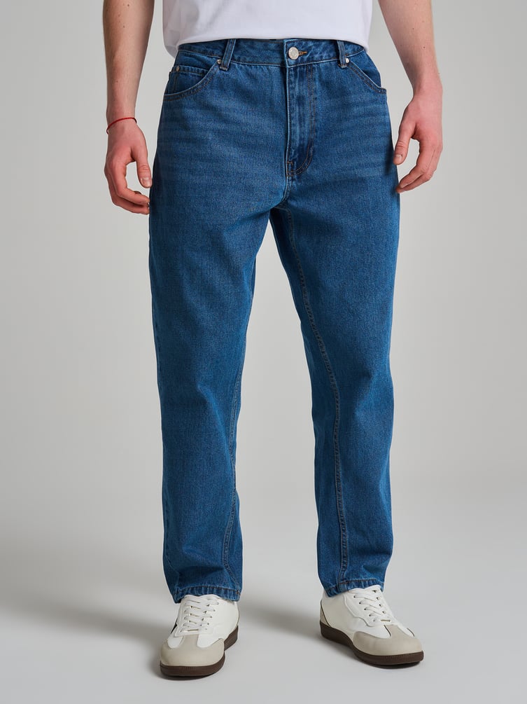 Джинсы зауженные Carrot