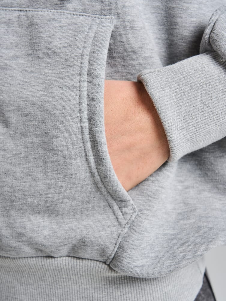 Зип худи оверсайз со стразами на спине