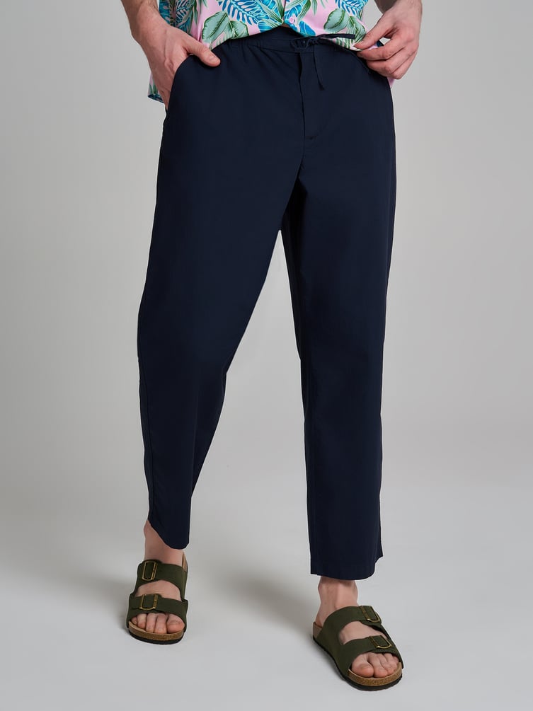 Брюки прямые летние