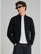 Кардиган трикотажный на молнии