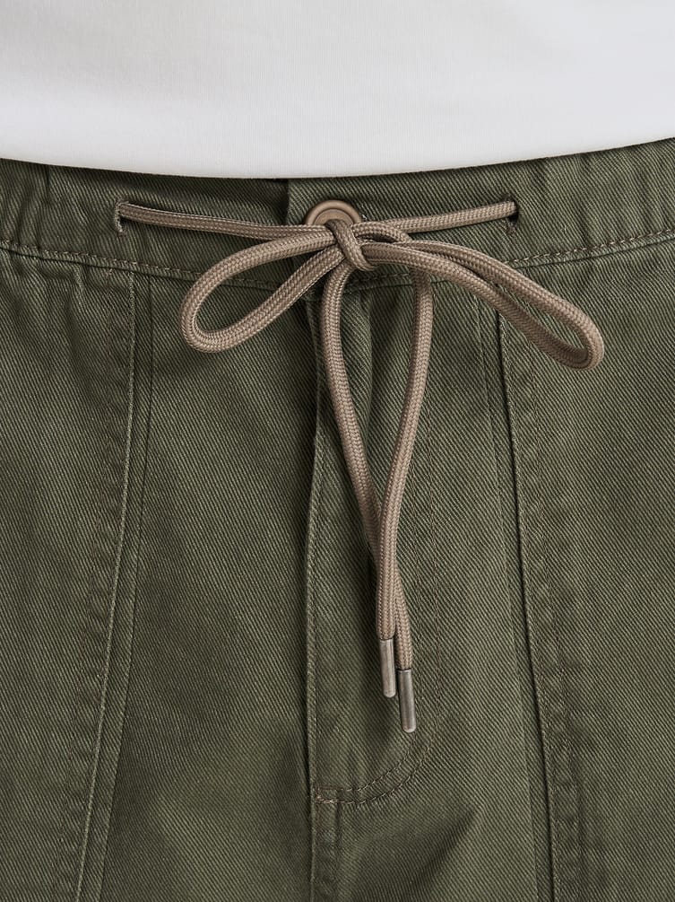 Брюки летние широкие на резинке