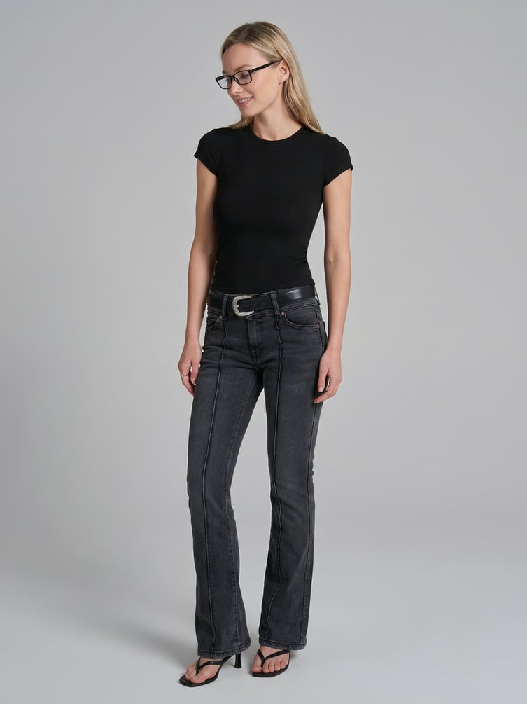 Футболка приталенная с коротким рукавом