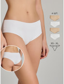 Трусы-шорты - 4 шт. бесшовные