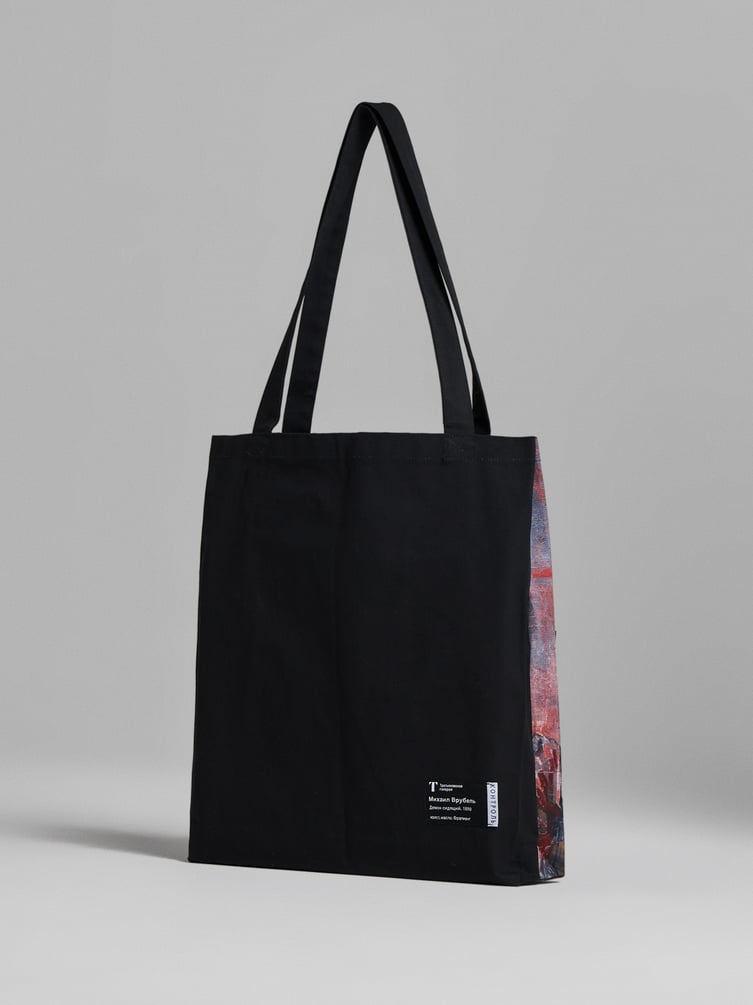 Сумка-шоппер с принтом картин Третьяковской галереи