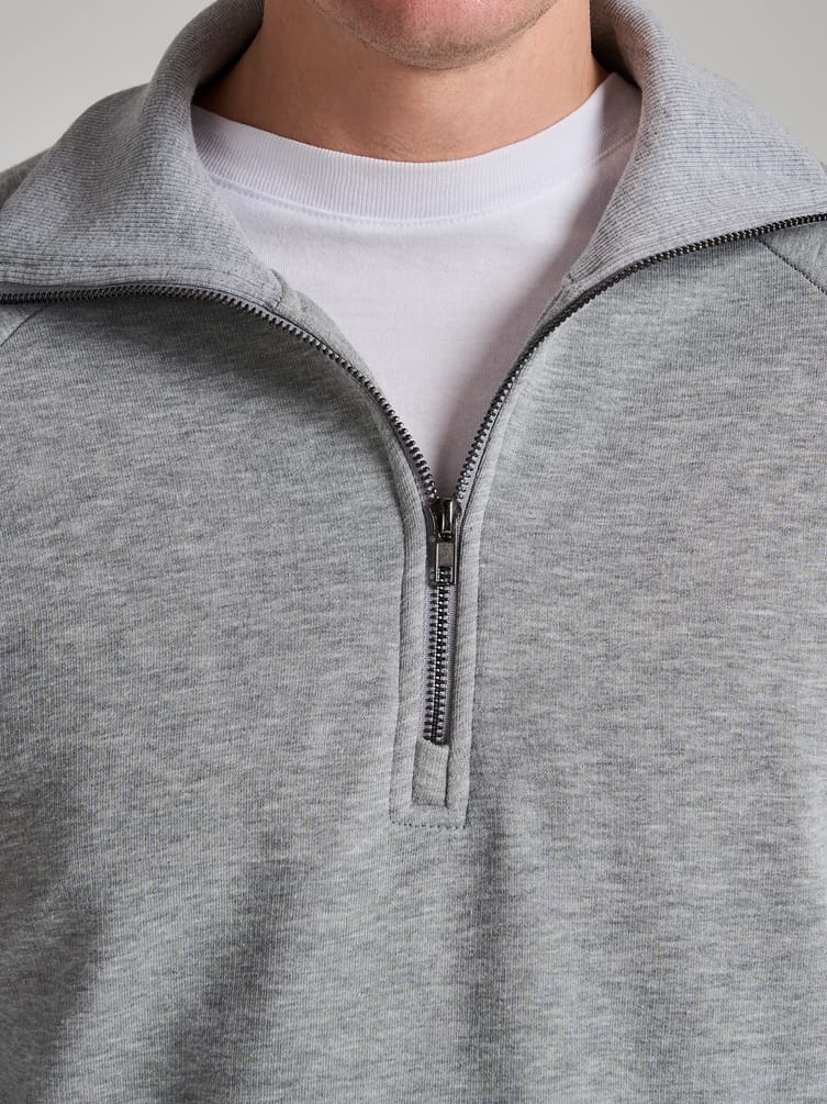 Толстовка Half zip с полузамком