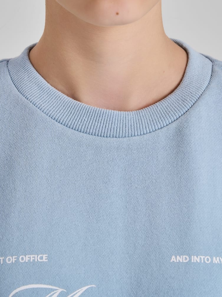 Свитшот с надписью